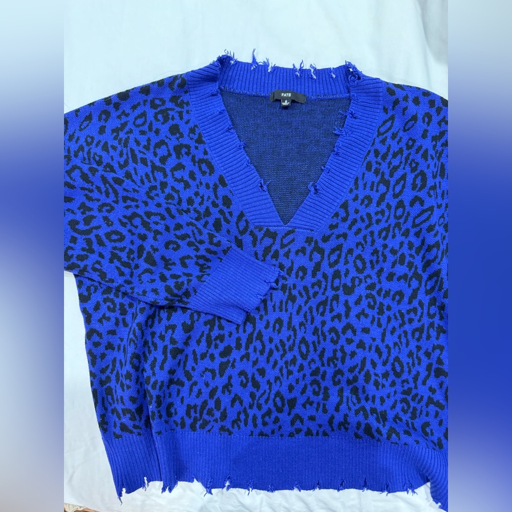 Fate blue sweater